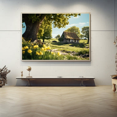 Tableau Maison De Campagne